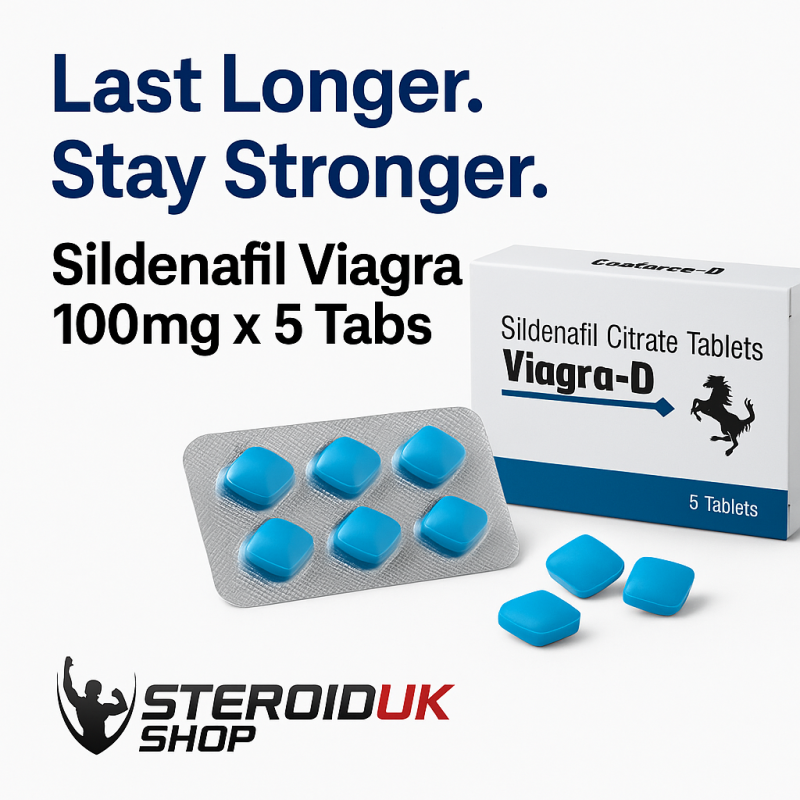 SLIDENAFIL VIAGRA 100MG X 5 TABS