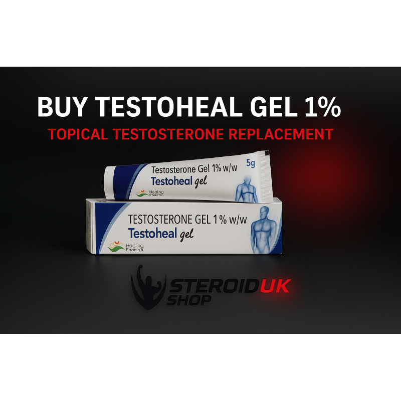 Buy Testoheal Gel 1% – Healing Pharma – UK, Europe & USA – Steroid UK Shop