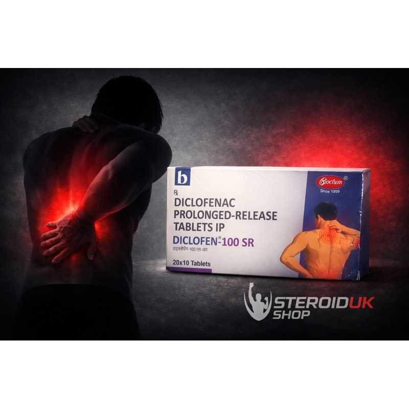 Diclofenac 100 SR – 30 Tabs - Prolonged-Release Tablets (Pain & Inflammation Relief)